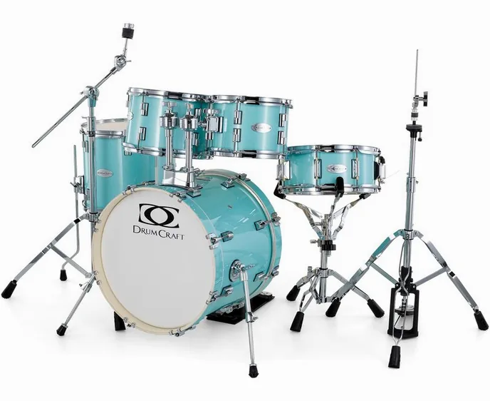 DrumCraft Series 3 Junior Set TQS, vue de près, de face