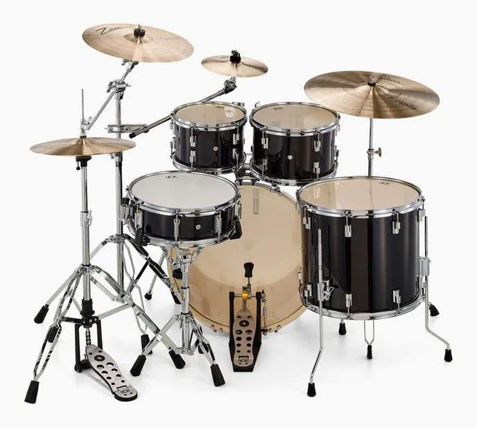 DrumCraft Series 3 Standard Impulz Black, vue de dessus, photo 4