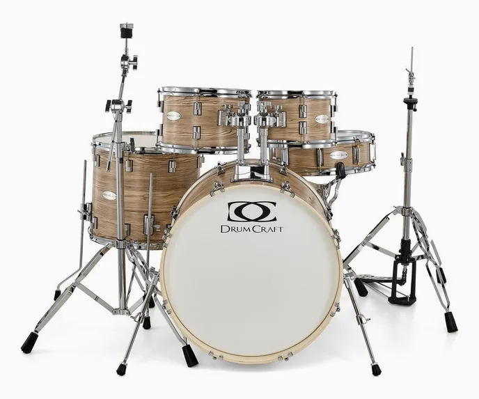 DrumCraft Series 3 Standard Set Natural, sur fond neutre, photo 2