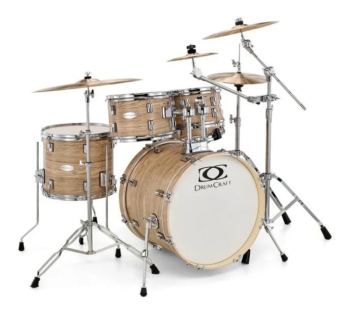 DrumCraft Series 3 Studio Impulz Natural, vue de dessus, photo 3