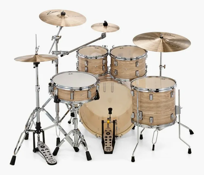 DrumCraft Series 3 Studio Impulz Natural, vue de dessus, photo 4