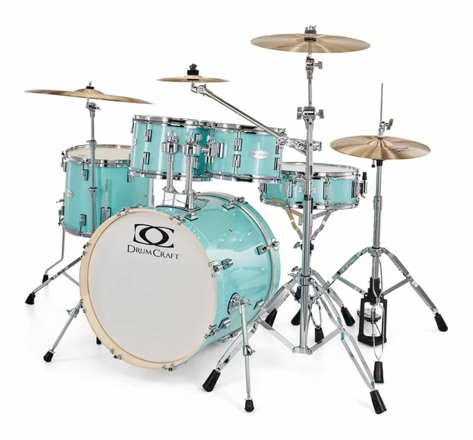 DrumCraft Series 3 Studio Impulz TQS, vue de près, de face