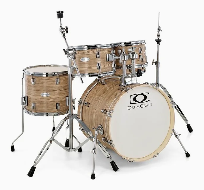 DrumCraft Series 3 Studio Set Natural, vue de dessus, photo 3