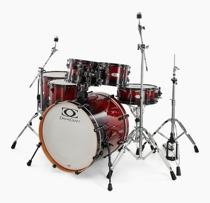 DrumCraft Series 4 2up 2down Set BAF, vue de face