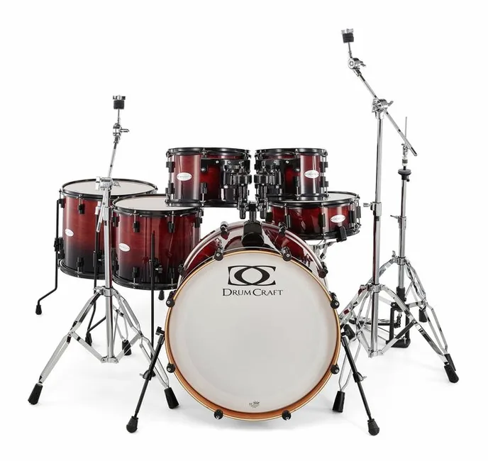 DrumCraft Series 4 2up 2down Set BAF, vue de dessus, photo 2