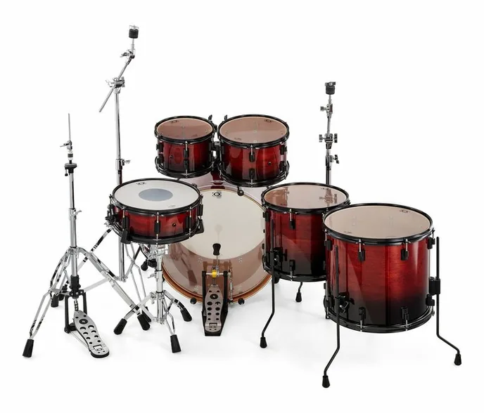 DrumCraft Series 4 2up 2down Set BAF, sur fond neutre, photo 4