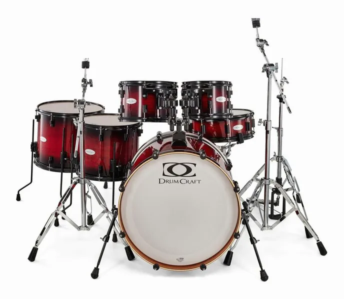 DrumCraft Series 4 2up 2down Set CB, vue de profil, photo 2