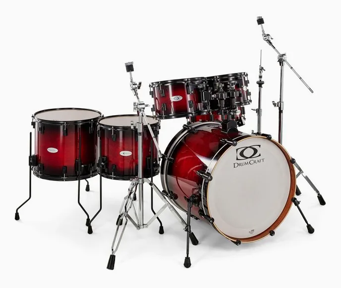 DrumCraft Series 4 2up 2down Set CB, vue de profil, photo 3