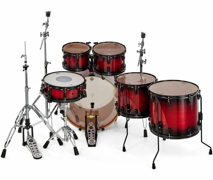 DrumCraft Series 4 2up 2down Set CB, sur fond neutre, photo 4