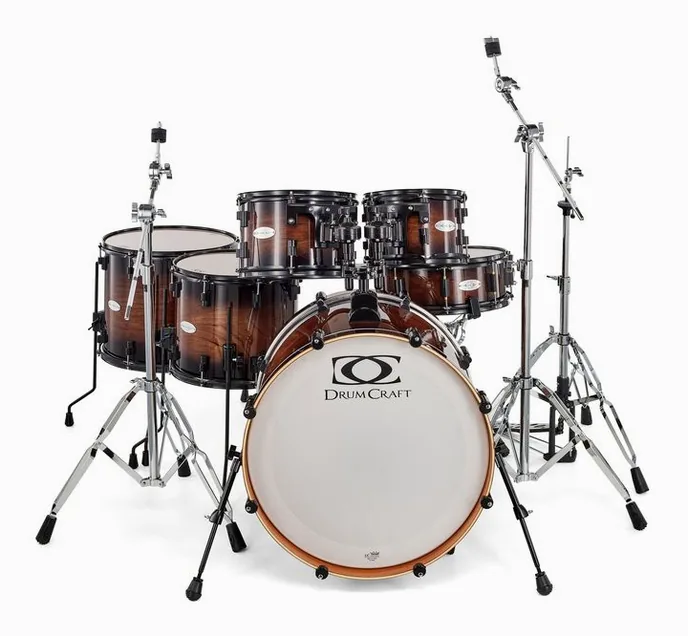 DrumCraft Series 4 2up 2down Set CMB, vue de profil, photo 2
