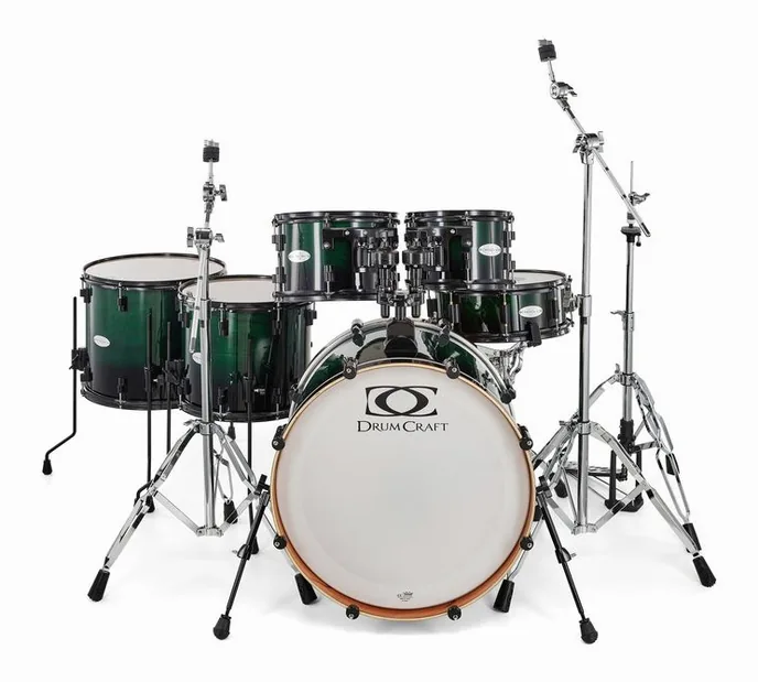 DrumCraft Series 4 2up 2down Set SGF, sur fond neutre, photo 2