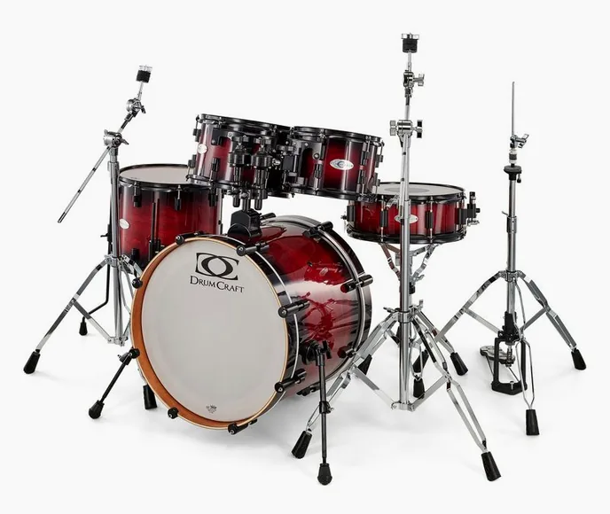 DrumCraft Series 4 Studio Set CB, vue de face