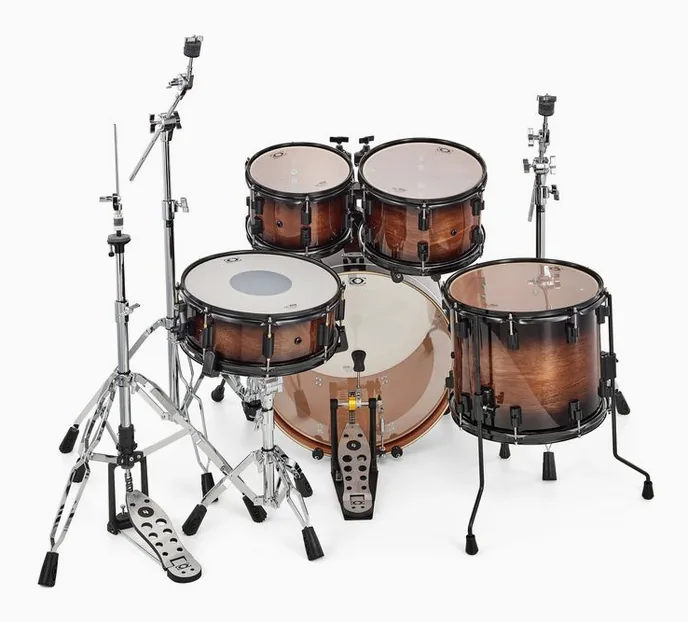 DrumCraft Series 4 Studio Set CMB, vue de trois quarts, photo 4