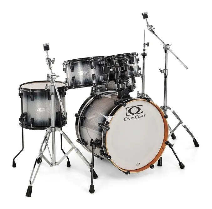 DrumCraft Series 4 Studio Set PSB, vue de trois quarts, photo 3