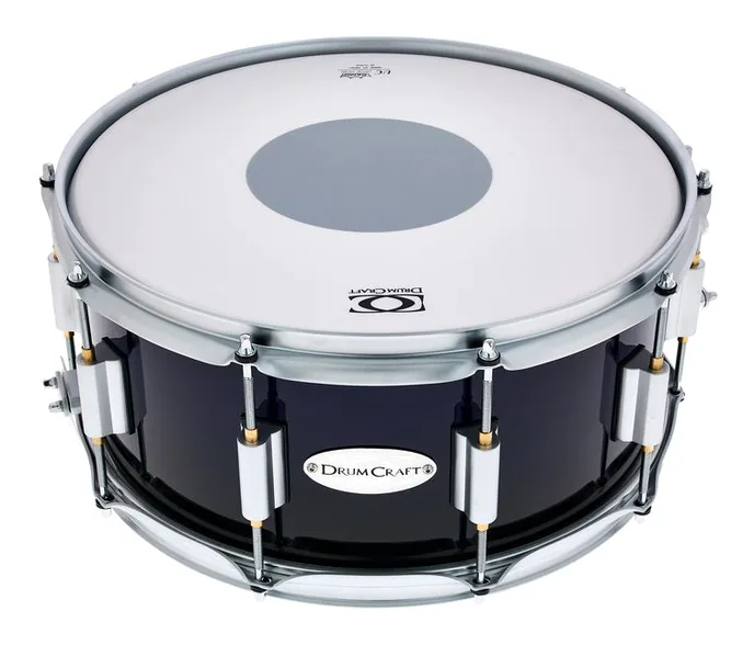 DrumCraft Series 6 14"x6,5" Snare -BVB, vue de près, de face