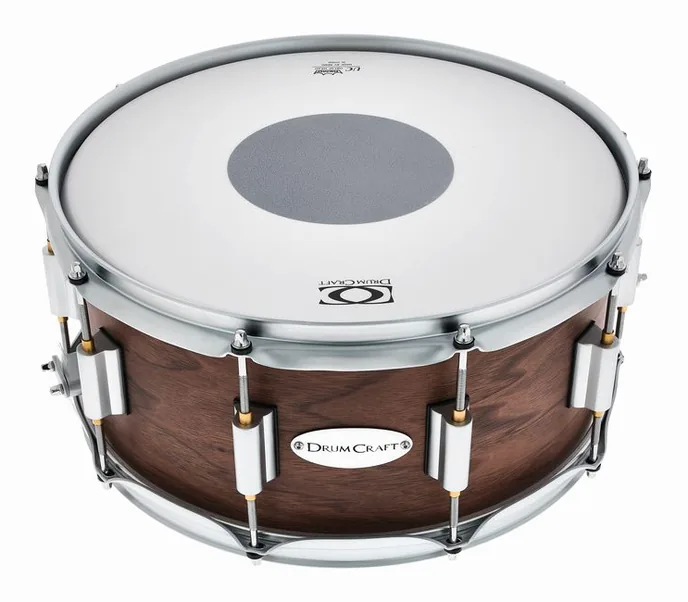 DrumCraft Series 6 14"x6,5" Snare -SN, vue de près, de face
