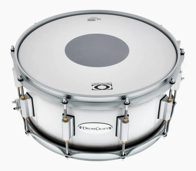 DrumCraft Series 6 14"x6,5" Snare -SWB, vue de face