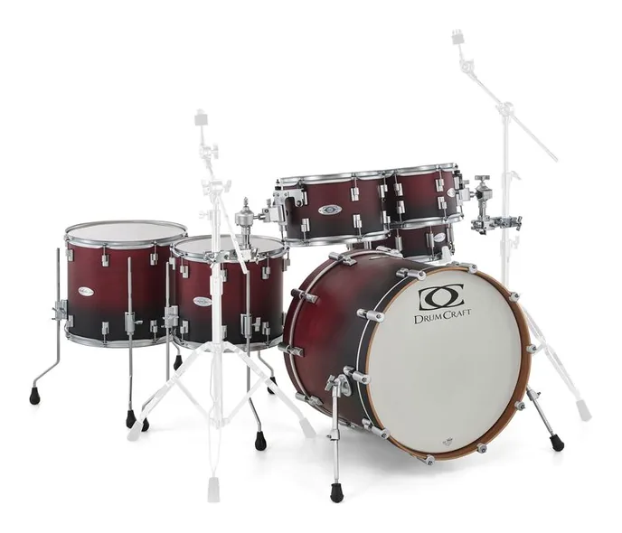 DrumCraft Series 6 2up 2down SBR, vue de trois quarts, photo 3