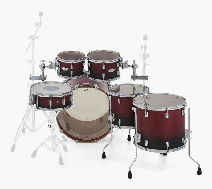 DrumCraft Series 6 2up 2down SBR, vue de près, photo 4