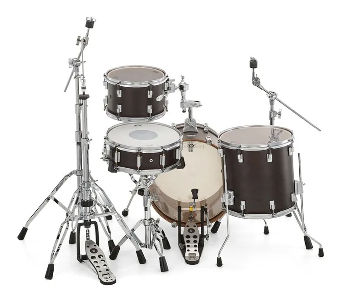 DrumCraft Series 6 Jazz Satin Black, sur fond neutre, photo 4