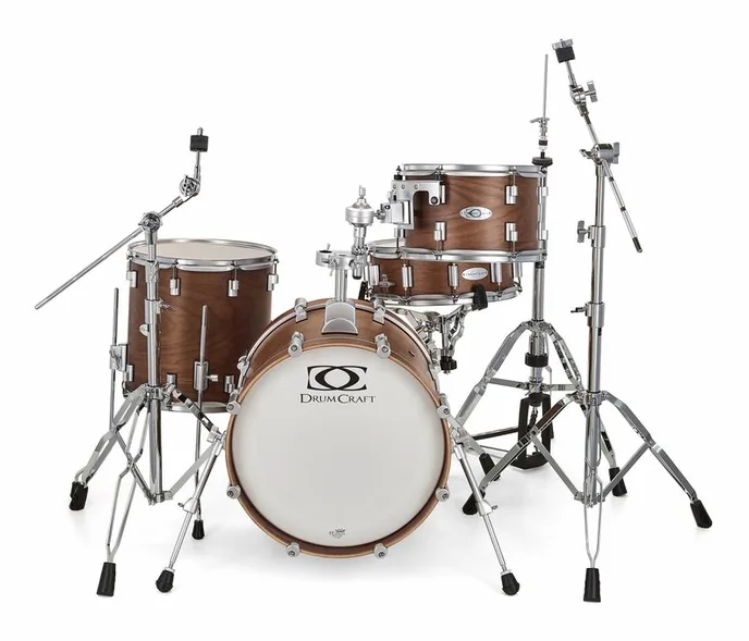 DrumCraft Series 6 Jazz Satin Natural, vue de trois quarts, photo 2