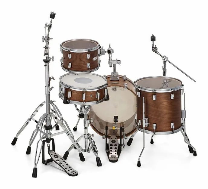 DrumCraft Series 6 Jazz Satin Natural, vue de trois quarts, photo 4