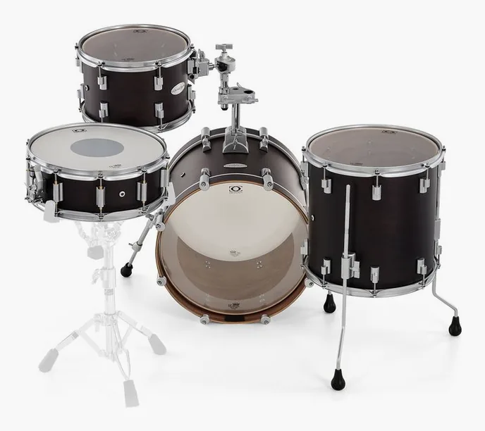 DrumCraft Series 6 Jazz Set Satin Black, vue de dessus, photo 4