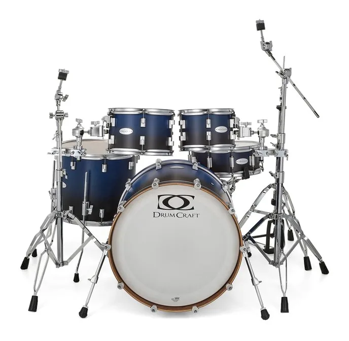 DrumCraft Series 6 Standard Blue Fade, sur fond neutre, photo 2