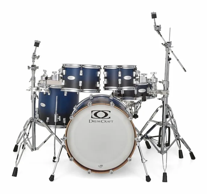 DrumCraft Series 6 Studio Blue Fade, vue de dessus, photo 2