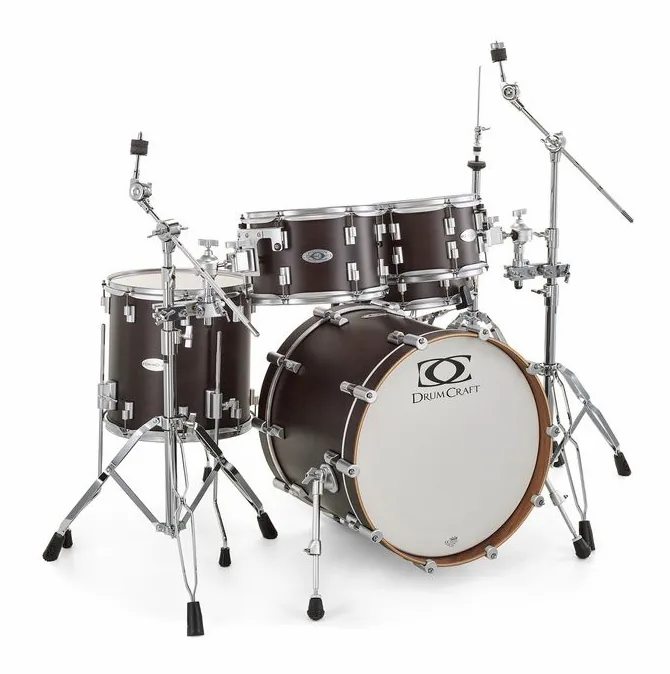 DrumCraft Series 6 Studio Satin Black, vue de dessus, photo 3