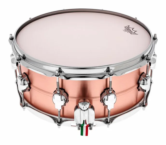 DS Drum 14"x6" Seamless Cooper Snare, vue de face, photo 2