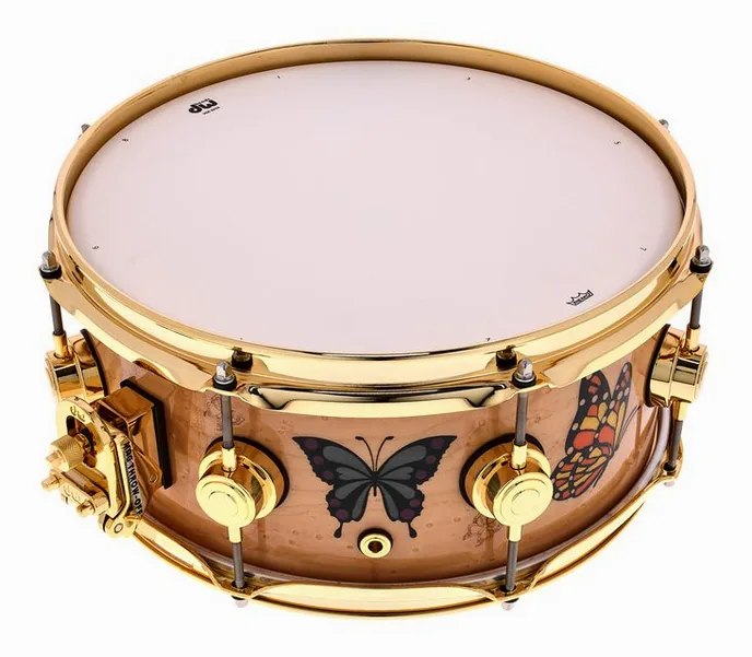 DW 13"x5.5" Sheila E. Icon Snare, sur fond neutre, photo 3