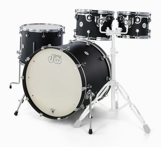 DW Design Shell Pack Black, sur fond neutre