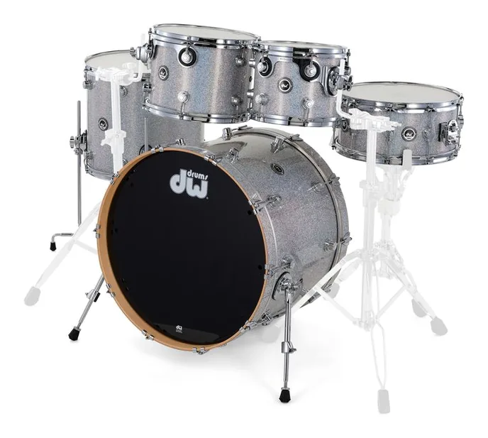 DW DWe E33 5pcs Set Finish Ply DN, de face sur fond neutre