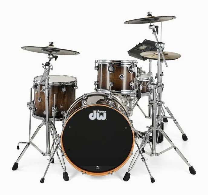 DW DWe E33 Drum Kit Exotic ltd., sur fond neutre, photo 2