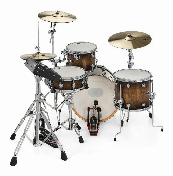 DW DWe E33 Drum Kit Exotic ltd., vue de face, photo 4