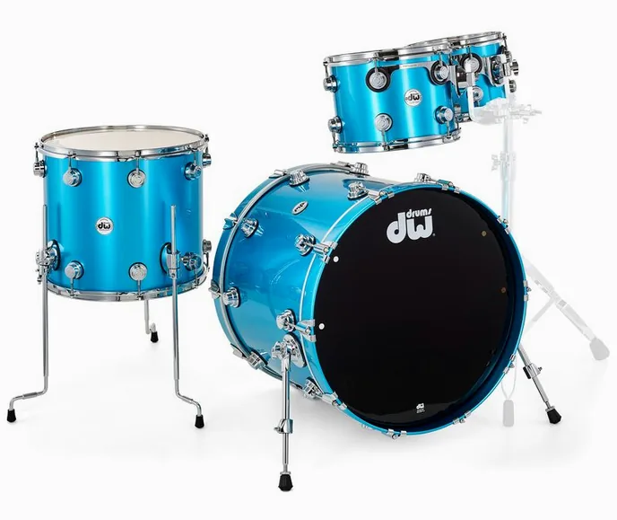 DW Finish Ply Laser Blue, vue de trois quarts, photo 3