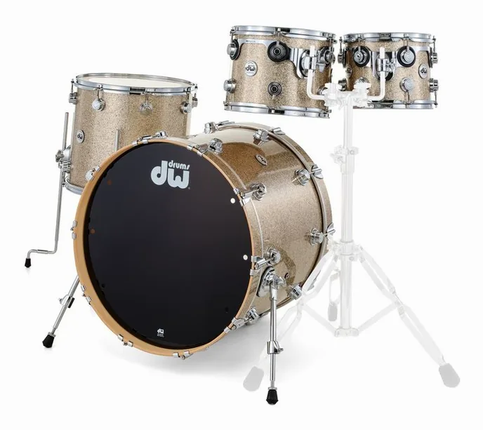DW Finish Ply Nickel Spkl. Glass, vue de face