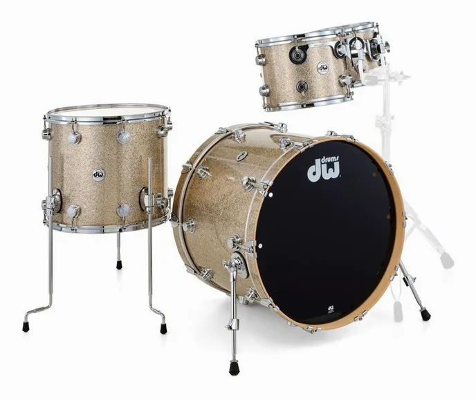 DW Finish Ply Nickel Spkl. Glass, vue de profil, photo 3