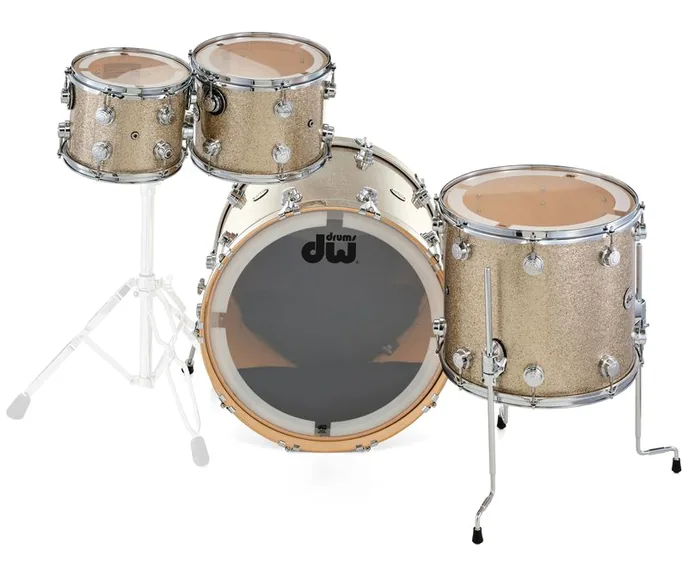 DW Finish Ply Nickel Spkl. Glass, vue de trois quarts, photo 4