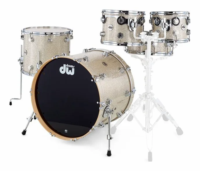 DW Finish Ply Set Broken Glass, de face sur fond neutre
