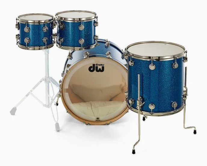 DW Jazz Series Blue Glass, vue de face, photo 4