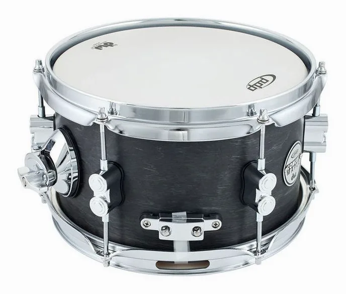 DW PDP 10"x06" Black Wax Snare, vue de dessus, photo 4