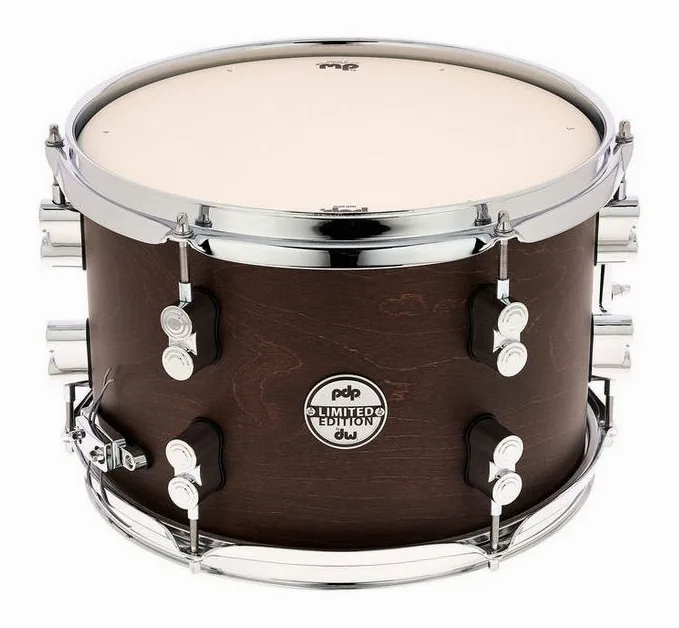 DW PDP 12"x08" Dry Maple Snare, vue de face
