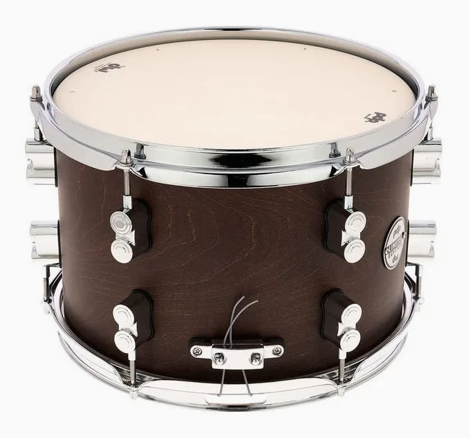 DW PDP 12"x08" Dry Maple Snare, vue de dessus, photo 3