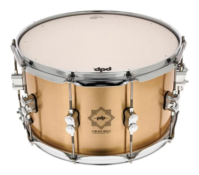 DW PDP 14"x08" Concept Bronze, sur fond neutre