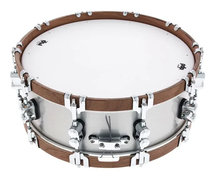 DW PDP 14"x5" Concept Alu Snare, vue de face, photo 2
