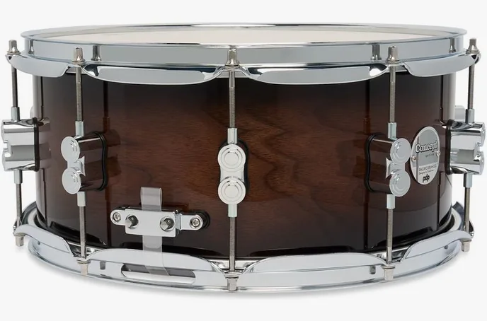DW PDP 14"x6,5" CM Exotic WTC, vue de profil, photo 3
