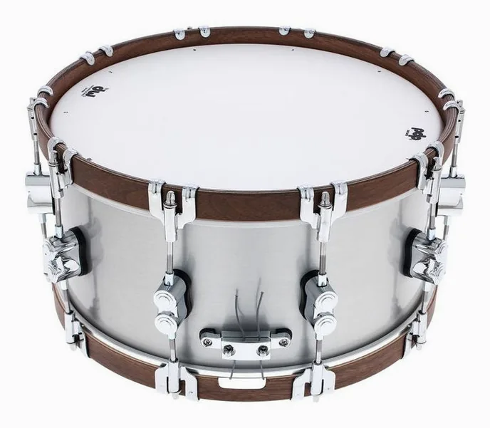 DW PDP 14"x6,5" Concept Alu Snare, sur fond neutre, photo 2