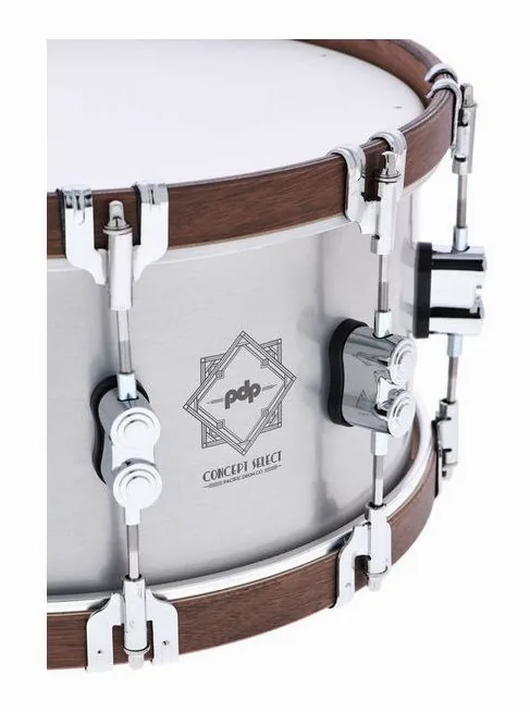 DW PDP 14"x6,5" Concept Alu Snare, vue de dessus, photo 4